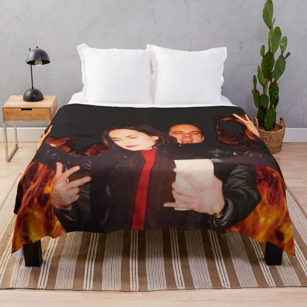 

baby chriska flamez (no bg) Throw Blanket Warm Napping Blanket for Office Couch Bed