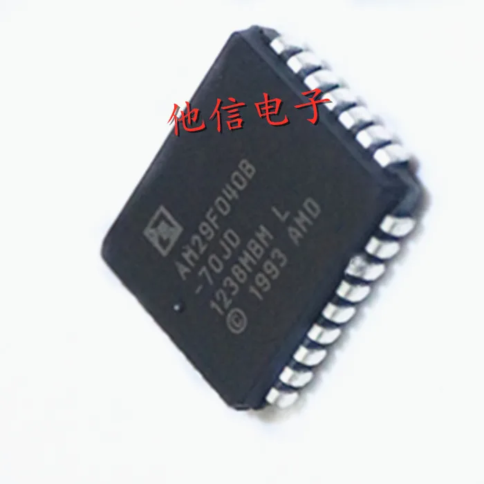 free shipping  AM29F040 AM29F040B-70JC AM29F040B-90JC PLCC-32    10PCS