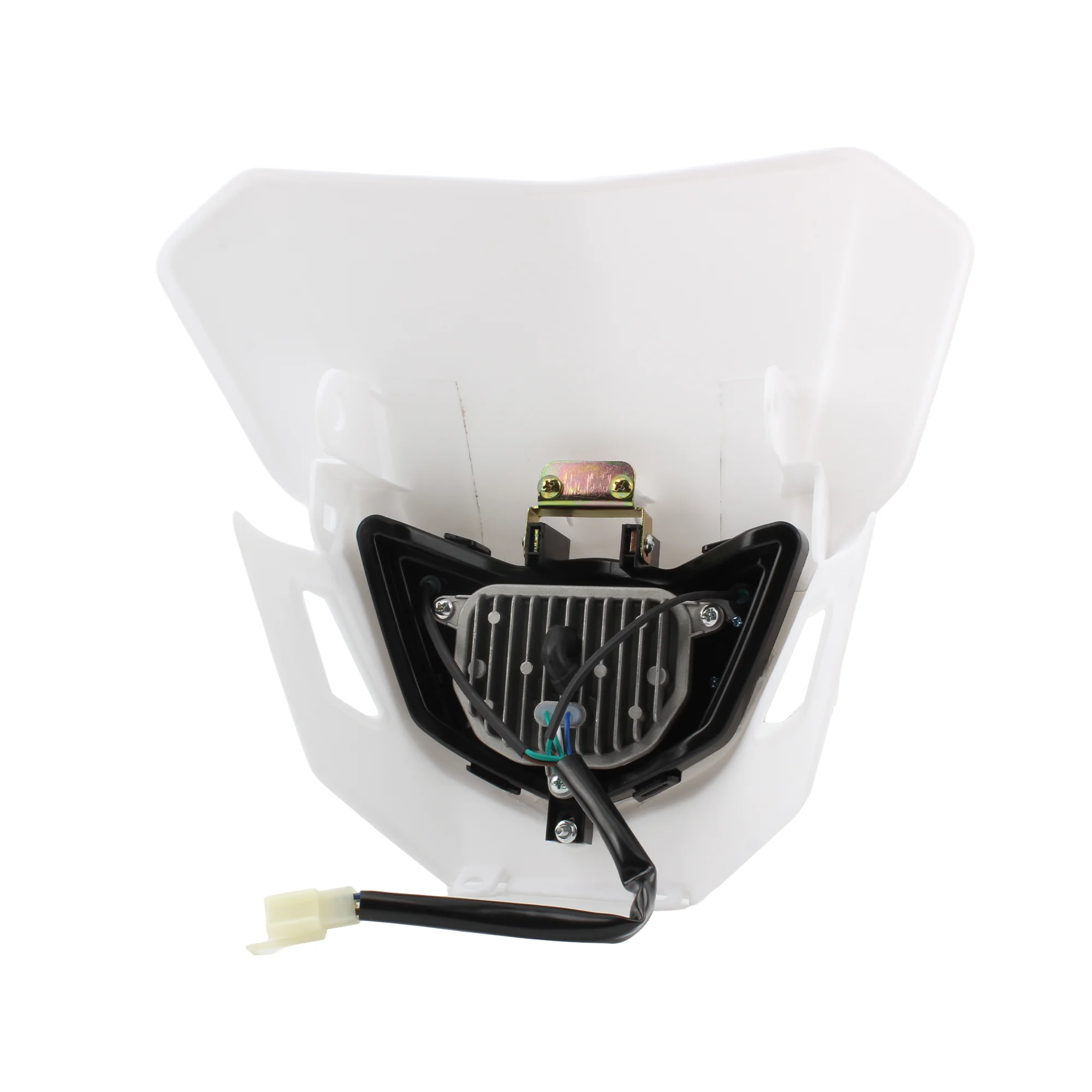 Motorcycle Headlight Plate for Yamaha WR250f  WR450f YZ250F YZ450F MX WR Universal Moto Dirt Pit Bike Enduro Led Headlamp Mask