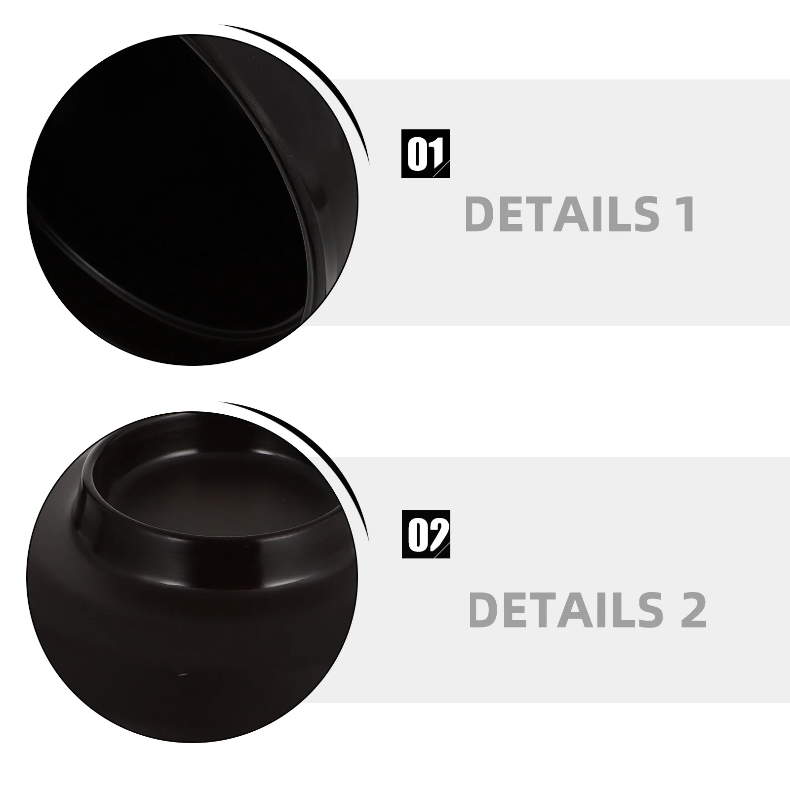 

Japanese Style Melamine Soup Bowl 550ML Miso Ramen Kitchen Supply Creative Design Smooth Appearance Ideal Cold Hot Meals