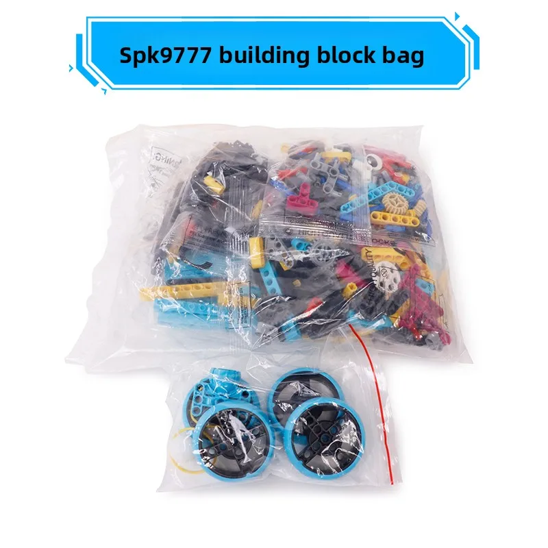 STEM45678 piezas técnicas programación multitecnología estudiante educativo aprender bloques de construcción función de potencia conjunto para niños juguete