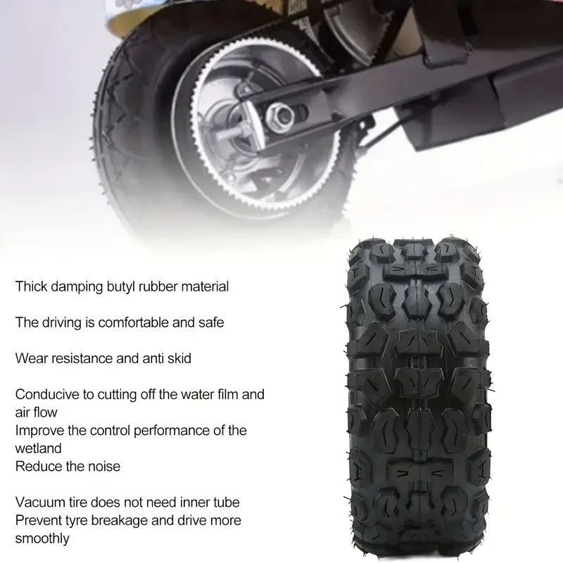 إطار للطرق الوعرة 100/65-6.5، إطار بدون أنبوب مقاس 11 بوصة لأجزاء سكوتر كهربائي Dualtron Thunder Ultra، Speedual Plus، Zero 11X #3