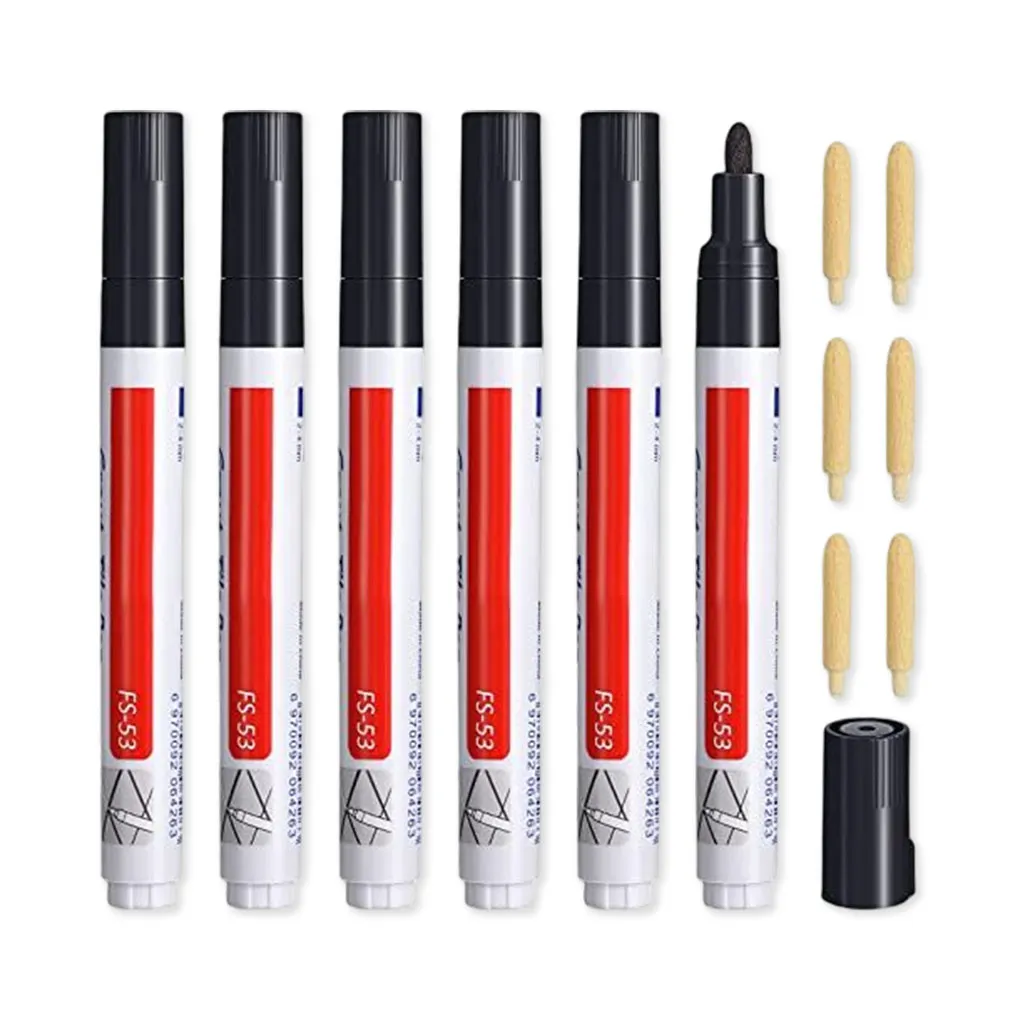 

6 Pieces Tile Grout Pen Restore Kitchen Wall Marker DIY Paint Parlor Tiling Flooring Marking Painting Professional