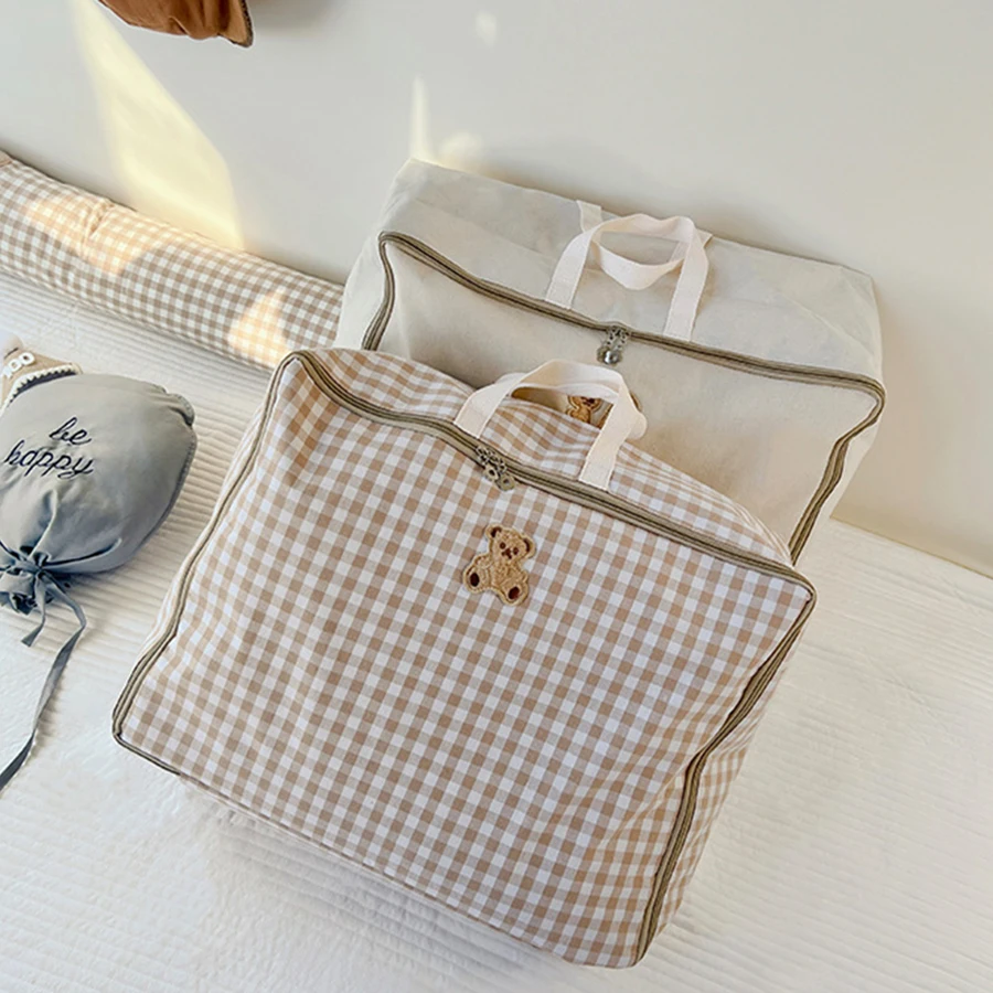 سعة كبيرة حقيبة الأم رياض الأطفال حقيبة تخزين اللحاف السفر الأمتعة مستشفى الأمومة حقيبة عناصر الطفل المنظم #3