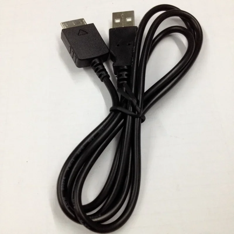 Cable cargador de datos USB Cable de carga de datos USB Cable de cargador de transferencia para Sony Walkman E052 A844 A845 reproductor MP4 negro Nuevo