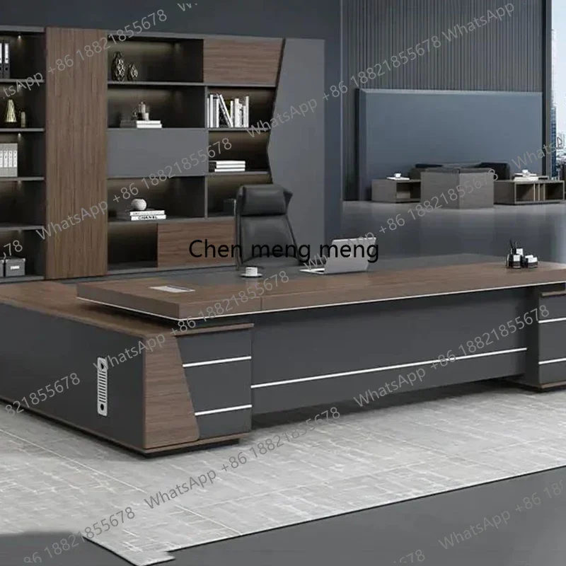 

Reception Computer Desk Corner Bureaux Table Room Shelves Desks Table Work Economic Display Nordic Escrivaninha Unique Furniture