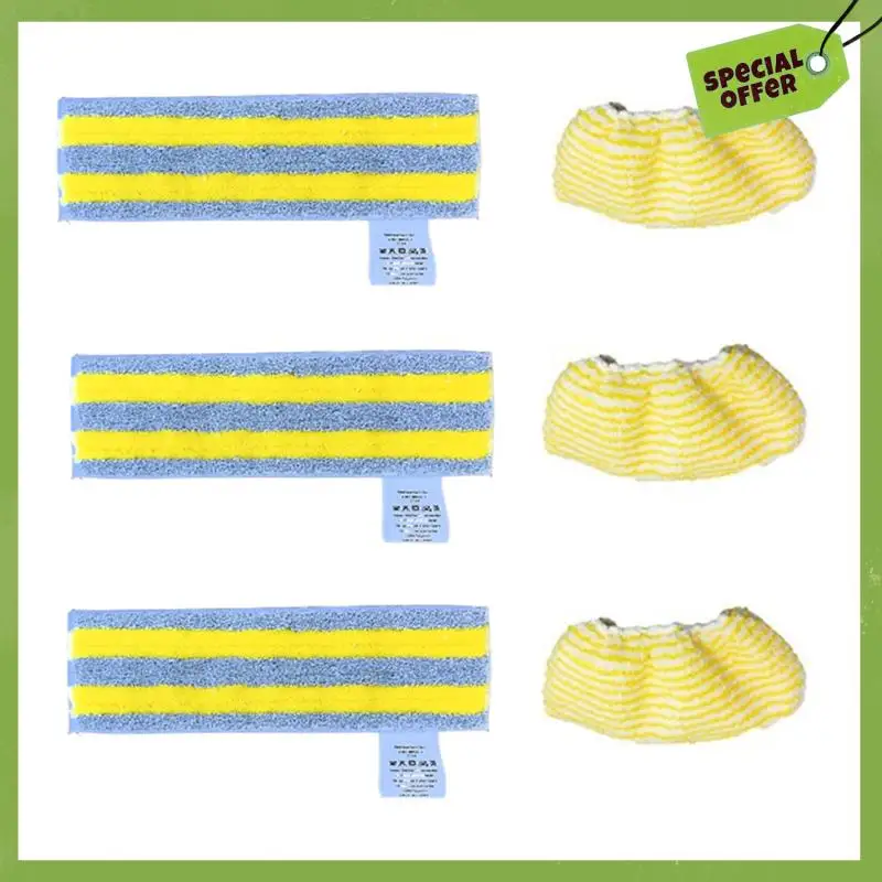 ABGP-6PCS пароочиститель из микрофибры, тряпки для швабры для Karcher SC1 SC2 SC3 SC4 SC5, насадки для пола