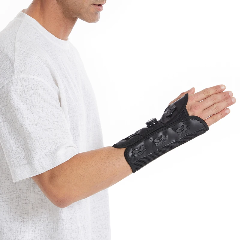 Adjustable Wrist Support Protector Custom Logo Carpal Tunnel Brace with Steel Wire Left Right Wrist Bands for Men Women fast shi