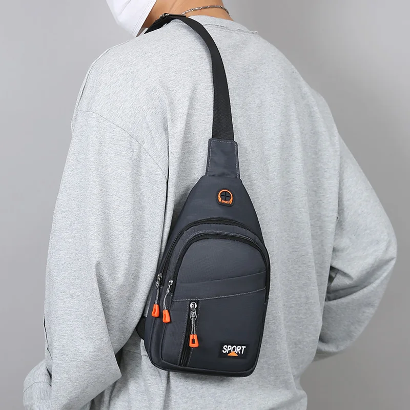 

Multi Functional Men's Chest Bag, Multi Compartment Storage,men's Shoulder Bag,suitable for Outdoor Sports,cycling,daily Outings