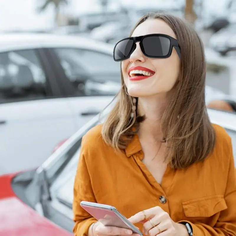 Open Ear Style Wireless Smart Sunglasses, Música Óculos com Volume, Voice Control, Outdoor Sport