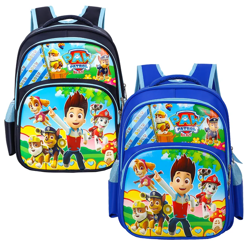 Sac d'école Paw Patrols Chase, sac à dos pour école primaire, sac à dos de grande capacité pour enfants, sac à dos de haute qualité, sacs pour ordinateur portable