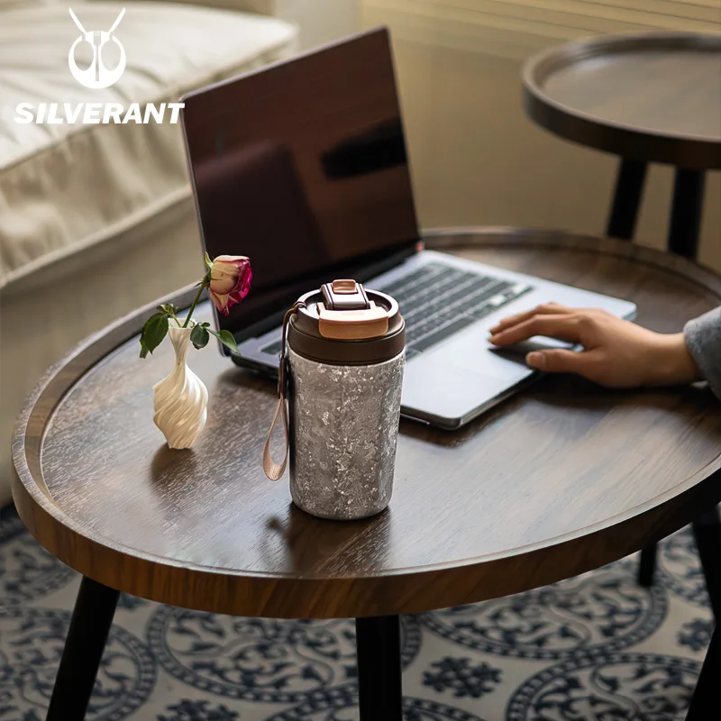 Titanium Double Wall Coffee Cups Tea Mugs Water Tumbler Stemless Beer Drinking Flask juice bottle Light Weight Stackable