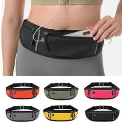 Running Belt Fanny Pack Waist Pocket Secure Jogging Pouch For Phone Keys With Reflective Strip Adjustable Straps Running Bag