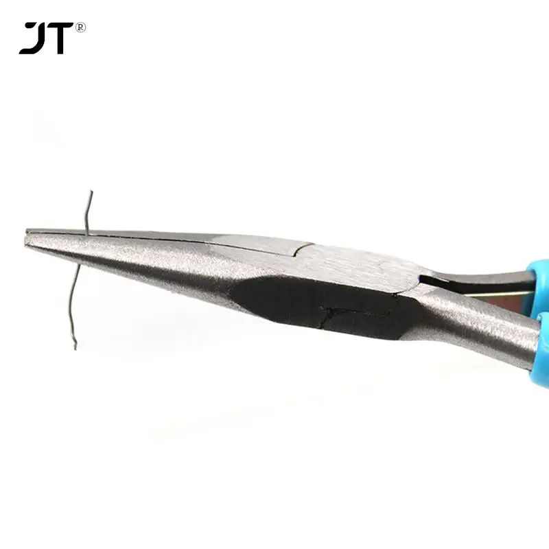 1Pcs Mini Pliers Insulated Cutter Clamping Stripping Wire Crimping Cable Cutters Round Long Nose Pliers For Jewelry Making Tools