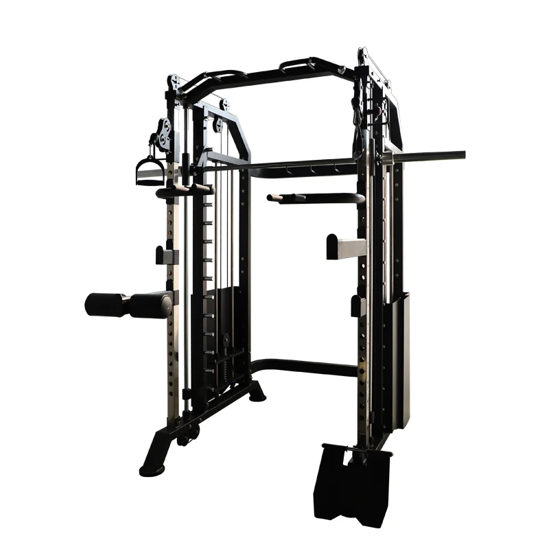 

Wholesale Factory Power Rack Squat Rack Smith Machine Unisex Heavy Commercial Multi-Functional Strength Training Gym Equipment