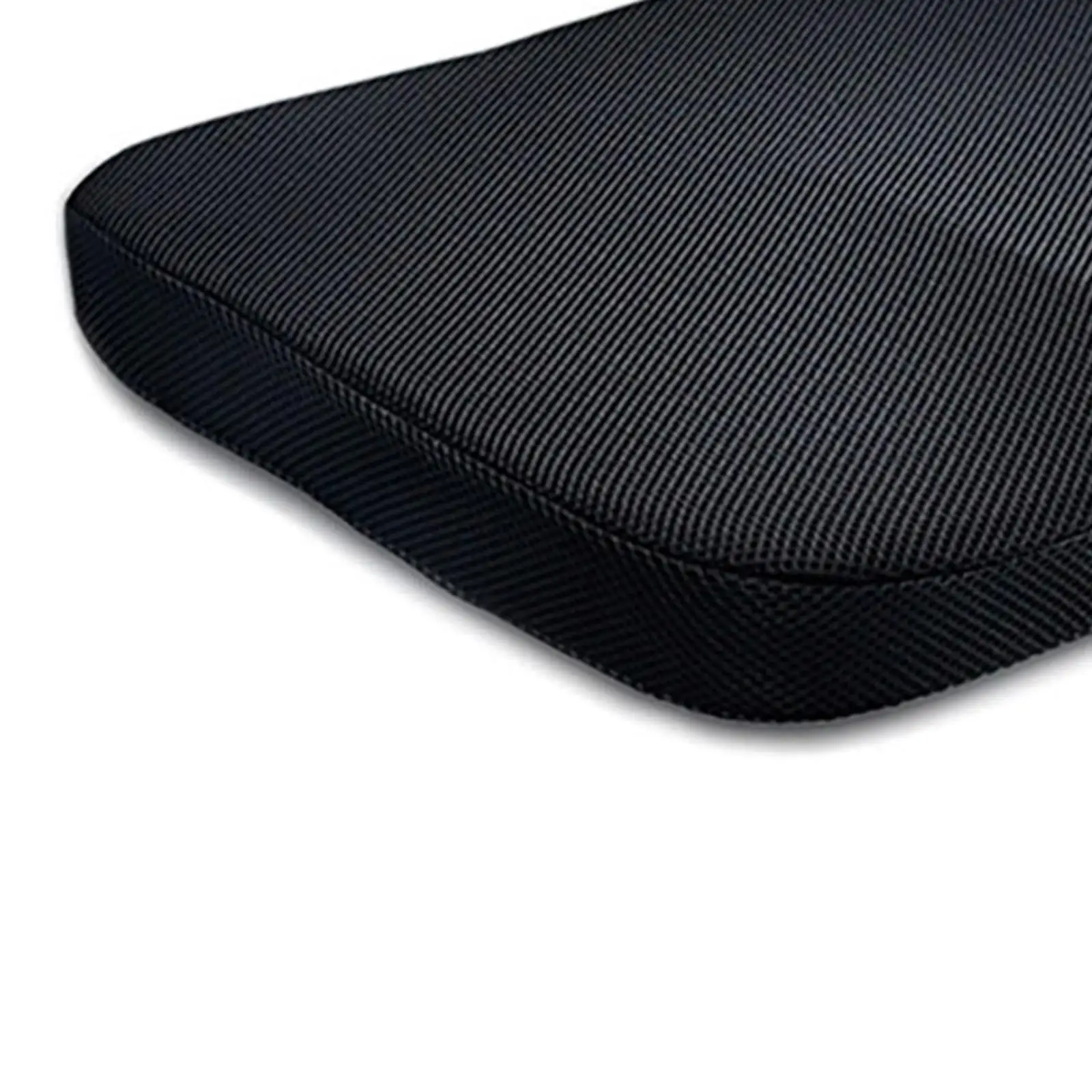 وسادة مقعد من إسفنج الذاكرة غير قابلة للانزلاق لمقعد السيارة لمعظم الكراسي وشبكة سوداء