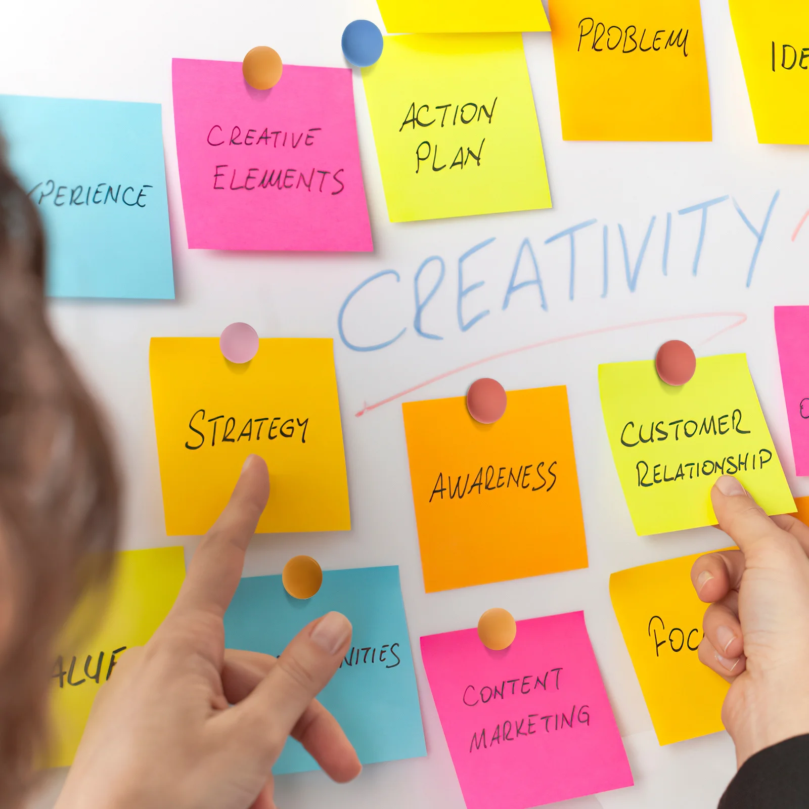 

24Pcs Mini Refrigerator Magnets Frosted Surface Hold Fridge Magnets for Paper Photos on Metal Boards Cute Fridge Magnet