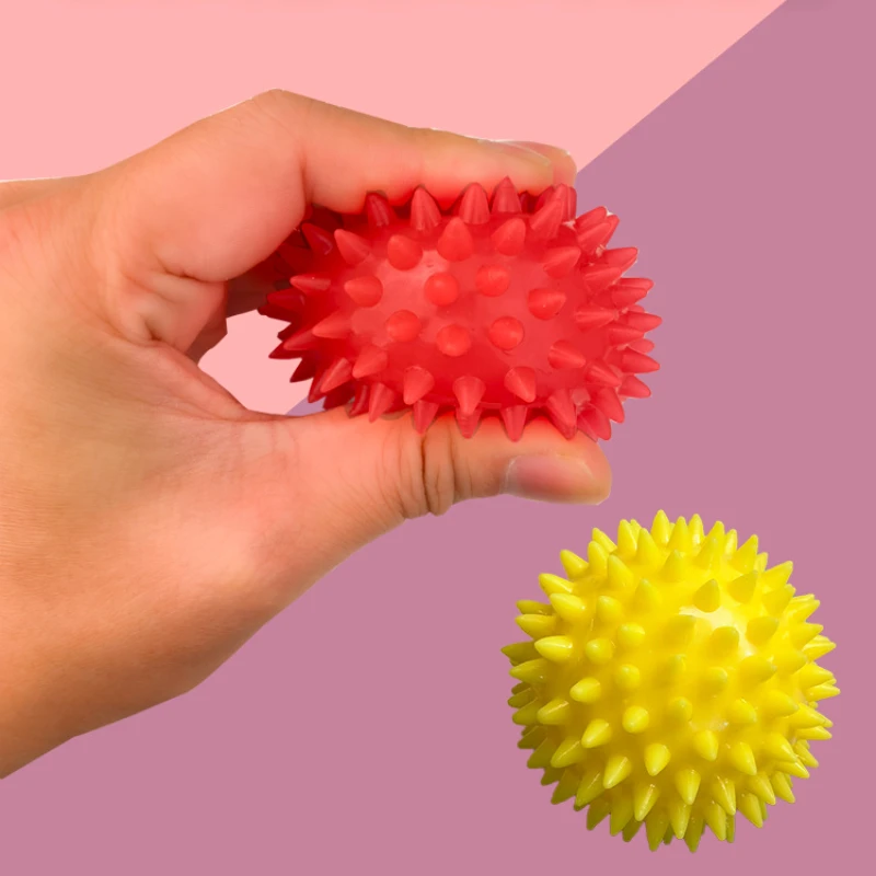 Spiky Massage Ball Exercise Exercise Exercise Hand Foot Pain Relief Plantar Relievers Muscle Soreness Relief Gift To Wife