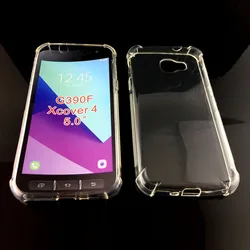 Air Cushion Shockproof Case for Samsung Galaxy Xcover 4 4S Airbag Silicone TPU Soft Back Cover Phone Case for Samsung X Cover 4S