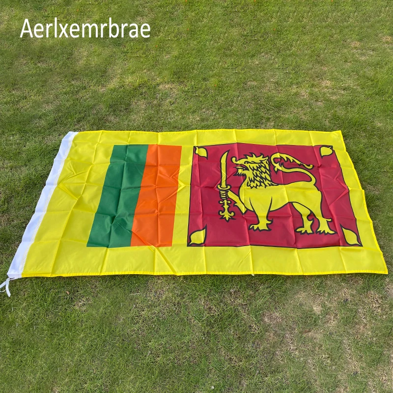 aerlxemrbrae flag Sri Lanka flags and banners 3*5ft decoration outlast banner