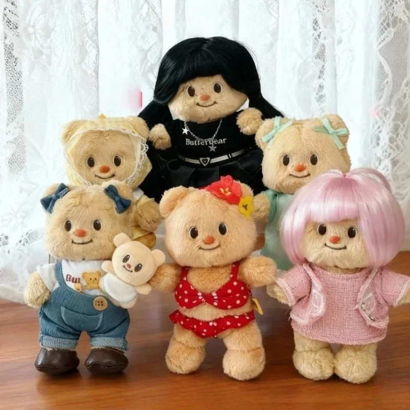 

Оригинальный масляный медведь Ootd Series слепая коробка плюшевая милая сумка кулон кукла игрушка модная сумка брелок украшение таинственный рождественский подарок