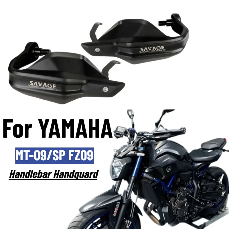 For YAMAHA MT-09 SP FZ09 MT09/SP 2014-2020 Motorcycle Handlebar Handguard Hand Guard Handle Bar Lever Wind Deflector Protector
