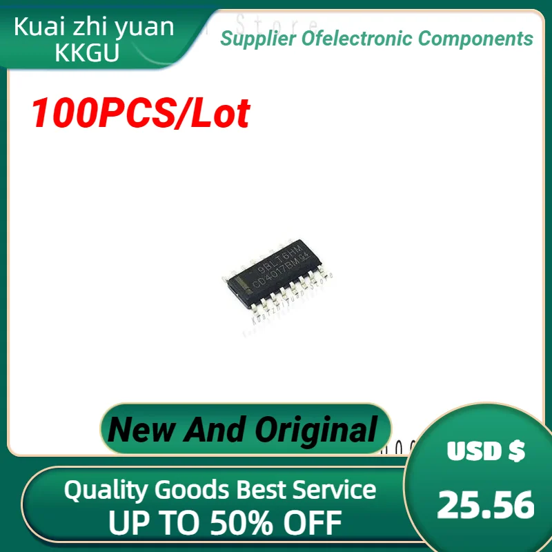 

100PCS/Lot New And Original CD4017BM96 SOP16 CD4017 SOP-16 CD4017BE DIP-16 HEF4017 TC4017 CD4017 HD14017 4017 IC Chipset