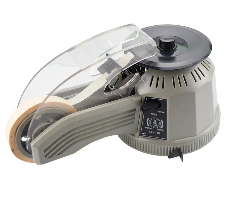 Automatic Tape Dispenser Machine Turntable Disc AdhesiveTape Holder Transparent Stationery Tape Packaging Tape Cutter