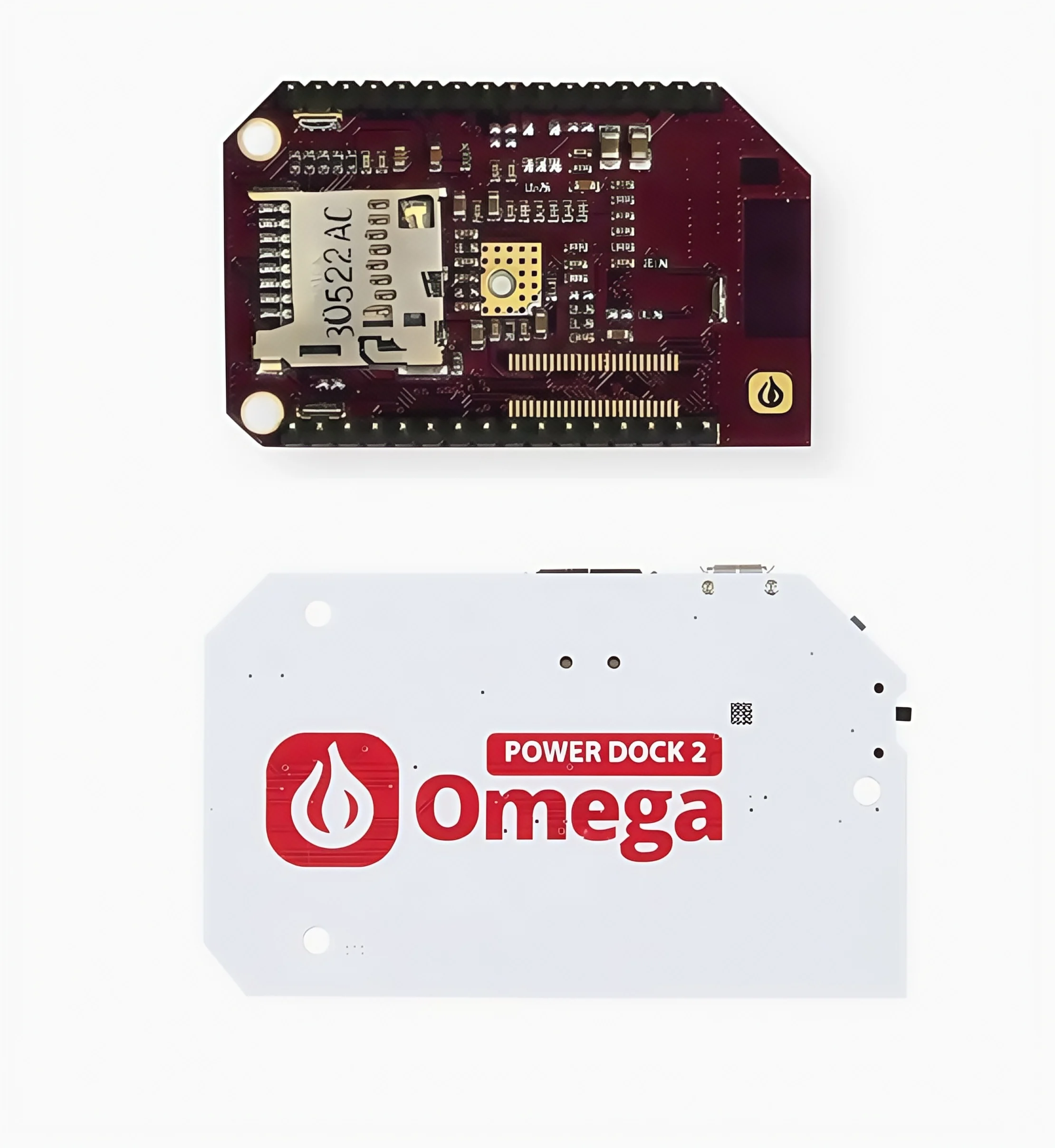 Onion Omega2+ MT7688 Linux development board and Power Dock 2 power board combination set