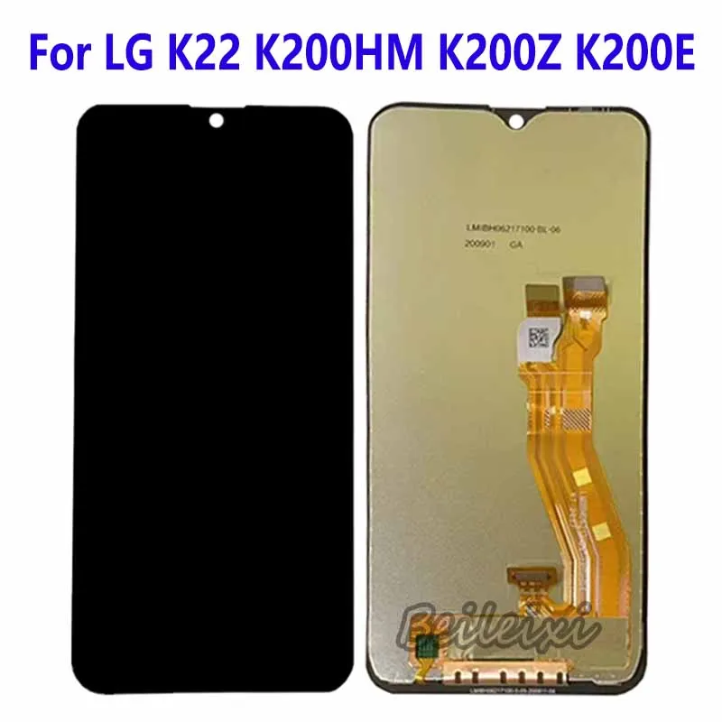 

For LG K22 K200HM K200Z K200E K200B K200TM LM-K200 K200QM0 K22+ K200HAW K200BAW LCD Display Touch Screen Digitizer Assembly