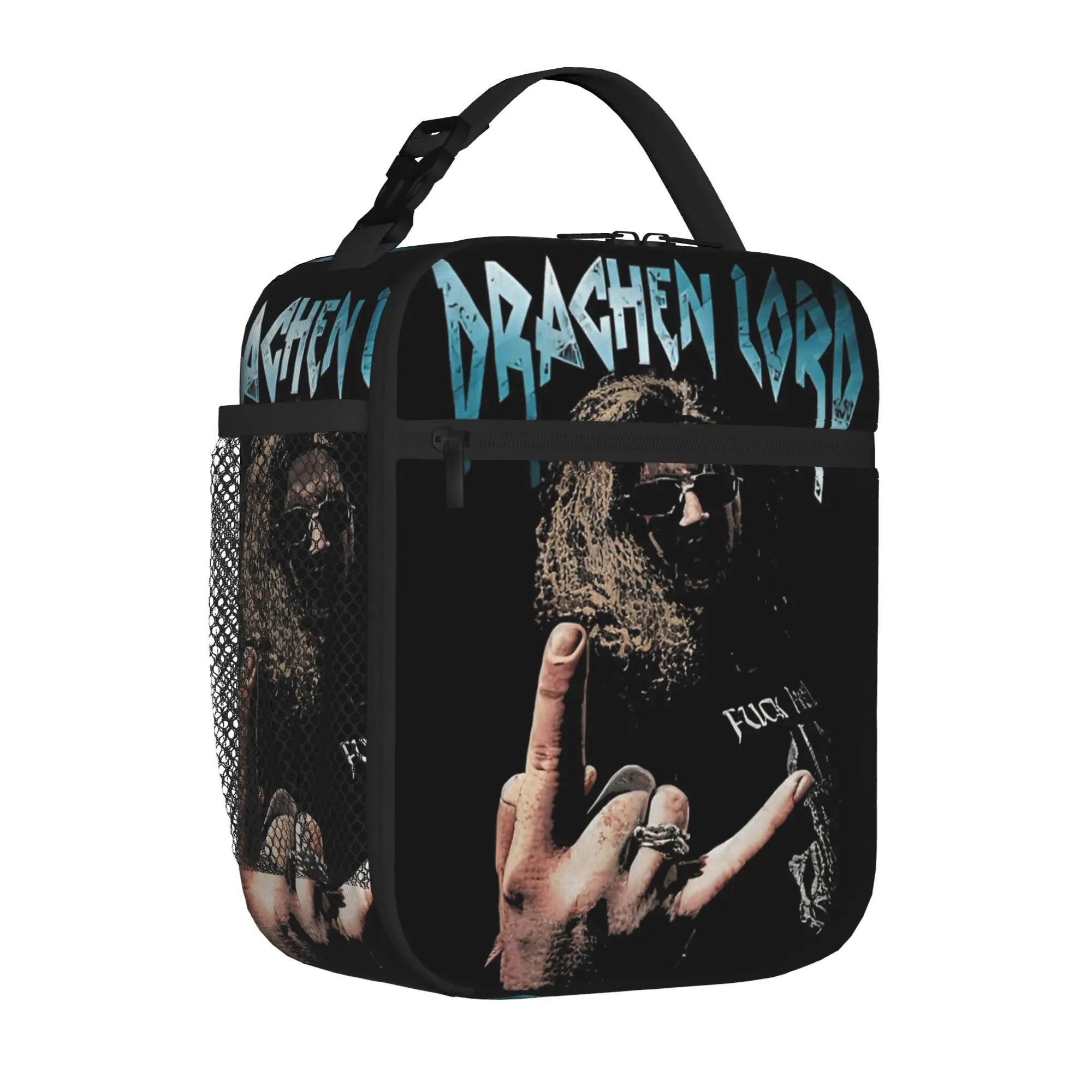 Drachenlord Poster Rainer Winkler Tote Insulated Lunch Bag Superstar Handheld Food Bags Leakproof Thermal Cooler Spacious Bento