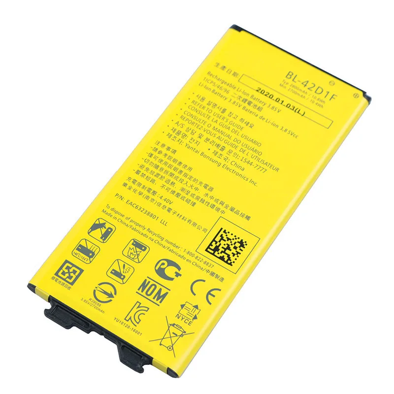 Original BL-42D1F Battery for LG G5 VS987 US992 H820 H850 H868 H860 2800mAh