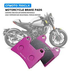 Brake Pads FOR CFMOTO CLX700 700CLX CLX Heritage sport Brake Disc Leather Accessories Disc brake Ceramic brake disc