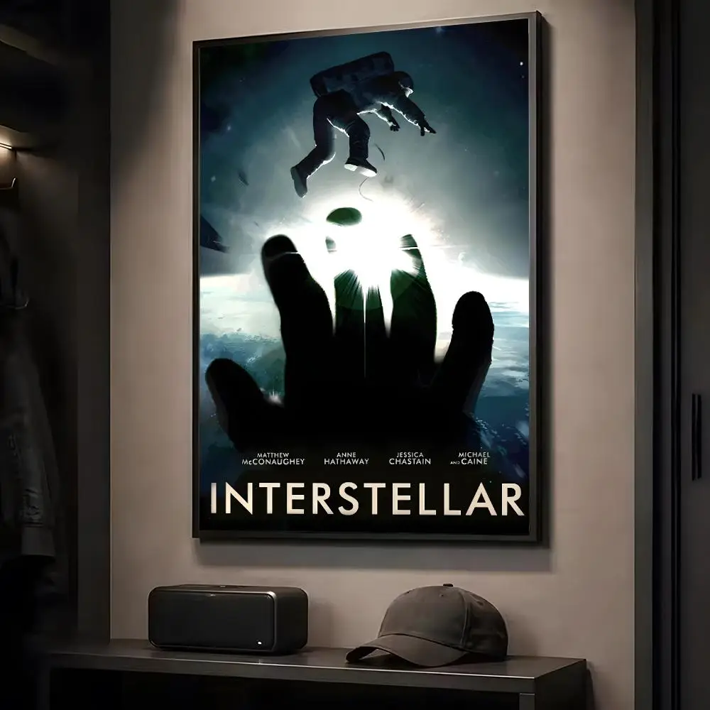Interstellar Movie Painting Calligraphy HD Art Wall Room Decor Home Waterproof Home Living Bar Decorative Paintings