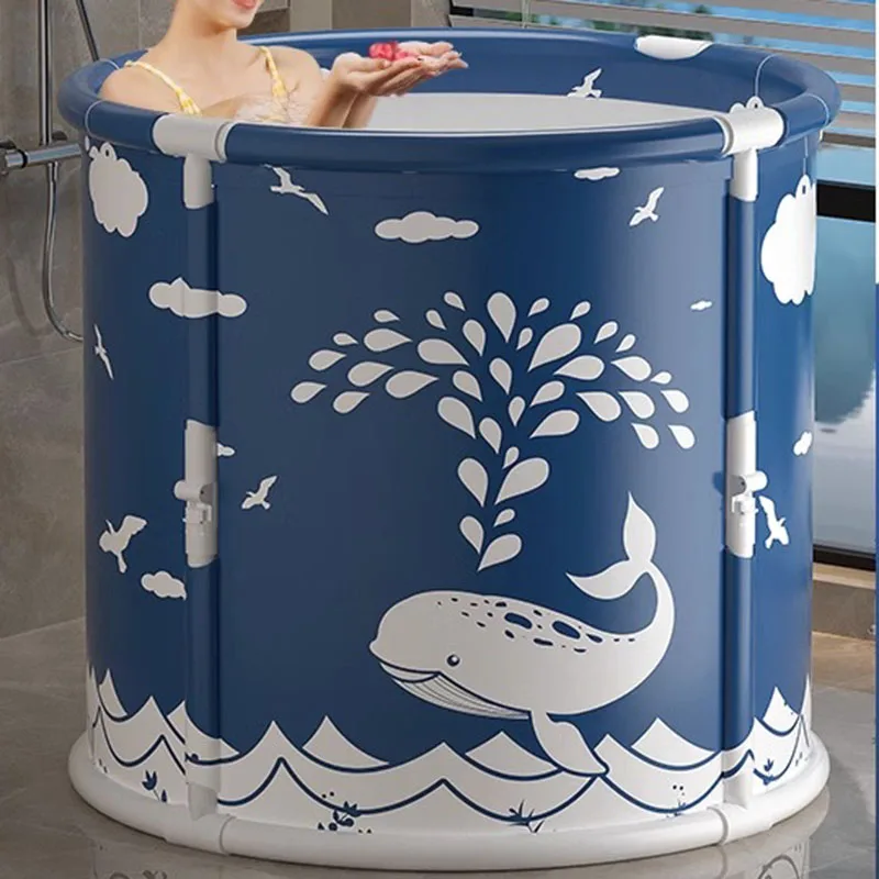 

Shower Kids Bathtubs Foldable Portable Small Baby Adults Bathtub House Bathroom Baignoire Pliable Abulte House Accessories