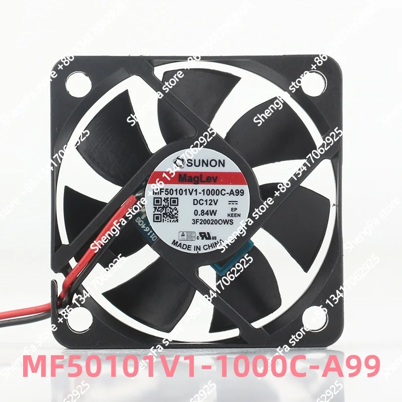 SUNON Precision 5CM 50X50X10MM 5010 Silent MF50101V1-1000C-A99 5V 24V 48V DC12V 0.84W Cooling Fan
