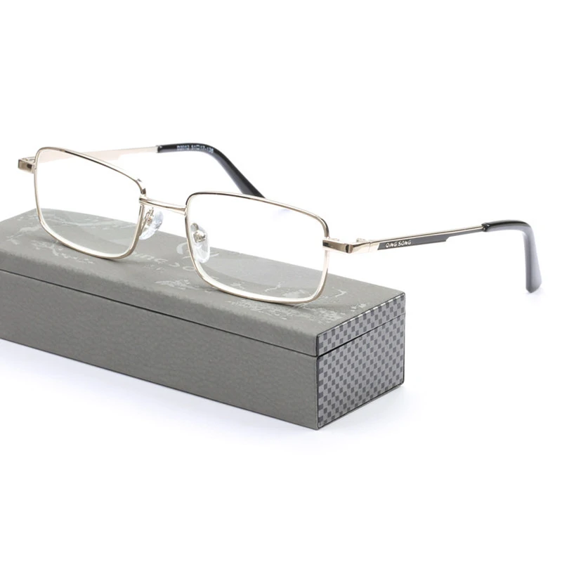 

Business Grade Glass Lens Reading Glasses Women Retro Presbyopic Glasses With Case Computer Glasses