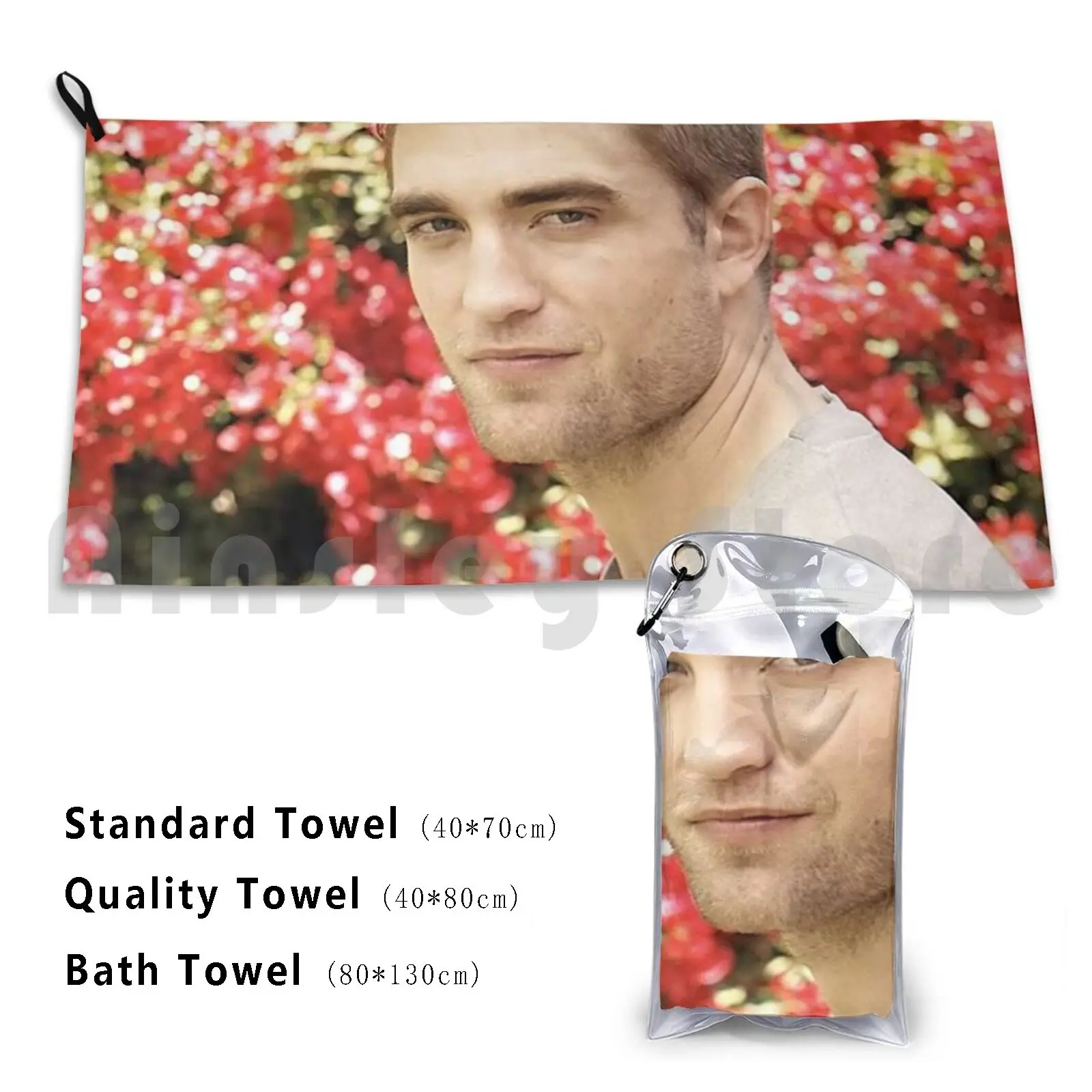 Adorable Robert Smile Bath Towel Beach Cushion The Lihgthouse Rpatz Willem Dafoe Twilight Pattinson A24
