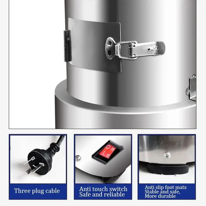 

Коммерческая машина для очистки чеснока, машина для очистки чеснока, 200 Вт, электрическая машина для очистки чеснока из нержавеющей стали