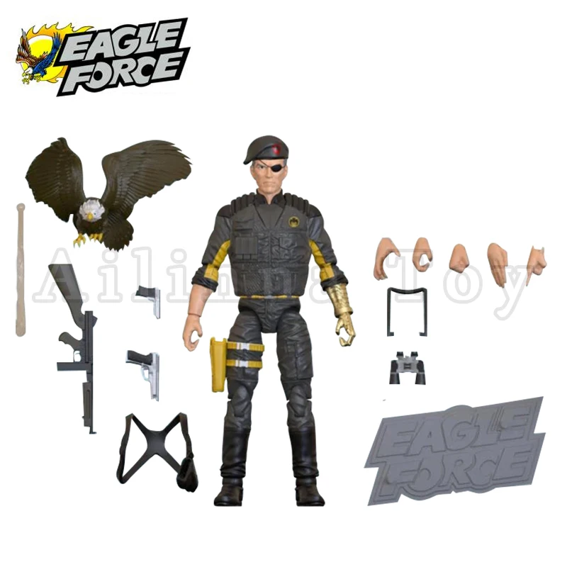 Eagle Force 1/18 4inches Action Figure BBTS Exclusive Figures Anime Collection Model For Gift view 2