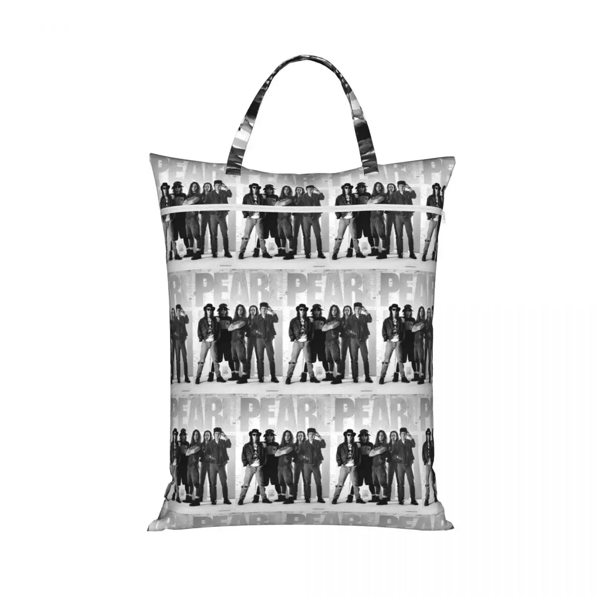 Pearls Jam Band 2024 World Tour Rock Concert Laundry Collector Folding Laundry Basket Large Storage Washing Basket