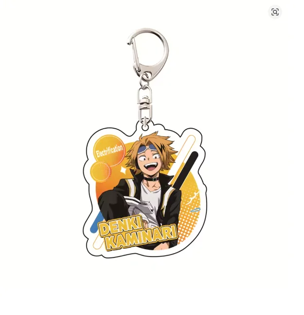 Acrylic Key Buckle for My Hero Academia Shota Aizawa Izuku Midoriya Ochaco Uraraka Anime Peripheral Self-Made Pendant Souvenir view 5