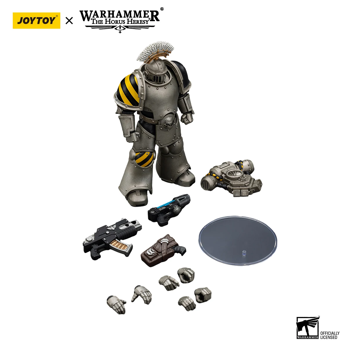 Figurine d'action JOYTOY Warhammer 30K 1/18, lron Warriors MKlll, sergent tactique, modèle militaire d'anime