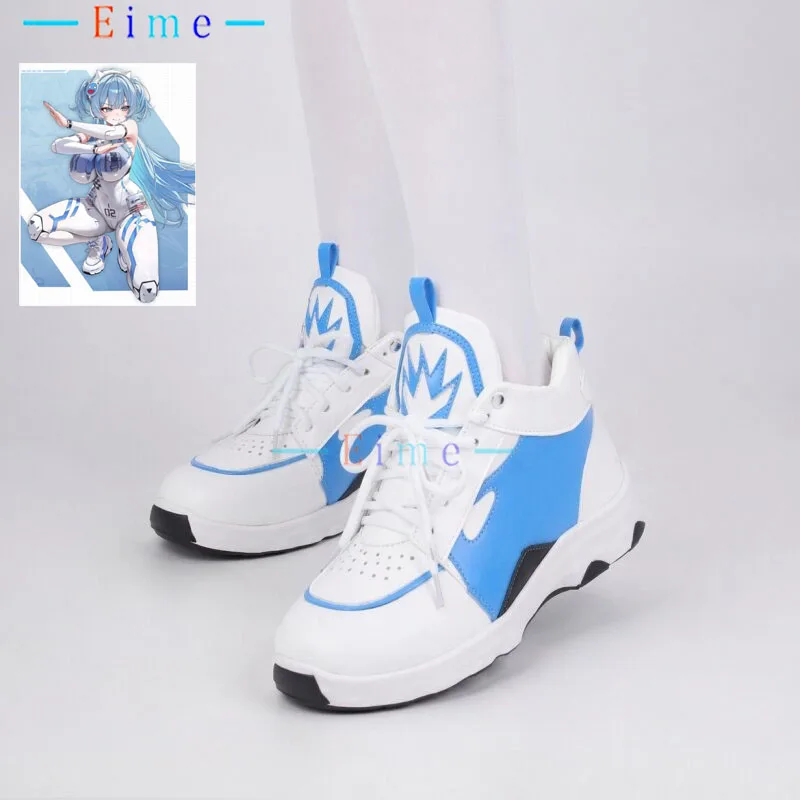 nikke-shifty-‌-chaussures-de-cosplay-en-cuir-pu-blanc-bottes-de-fete-d'halloween-grande-taille-accessoires-d'anime-sur-mesure