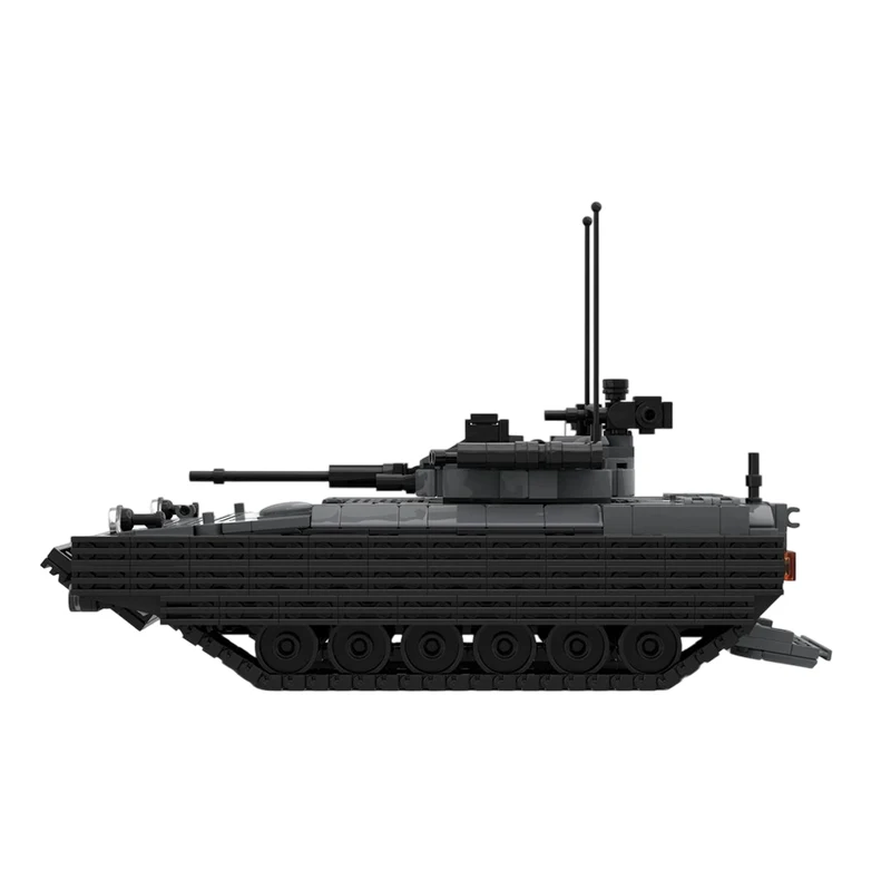 864PCS MOC-224781 Serie di Guerra Militare BMP2 / BMP-2 (Mod 2 Variante) Building Block Modello Set di Mattoni Creativo PER BAMBINI Regali Di Natale