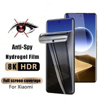 Anti Spy Privacy Hydrogel Film Screen Protector For Xiaomi Redmi Note 12 11 10 9 8 Pro Plus 5G 11S 10S 9S for 10C 10 9T 9C 9A 8