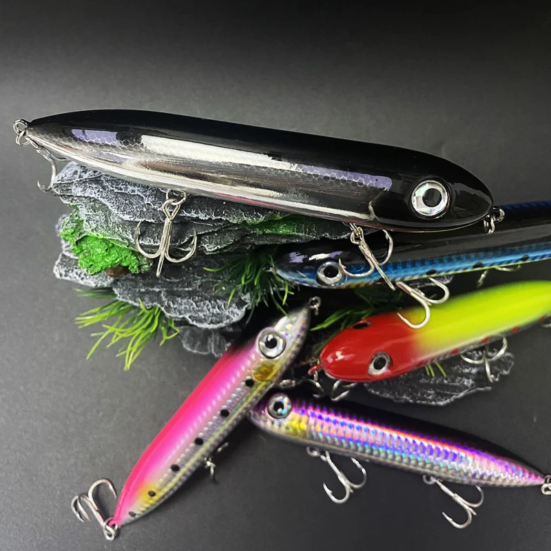 

125mm 26g Big Floating Pencil Fishing Lures Top Water Wobblers for Carp Artificial Hard Bait Walking the Dog Swimbait Tackle