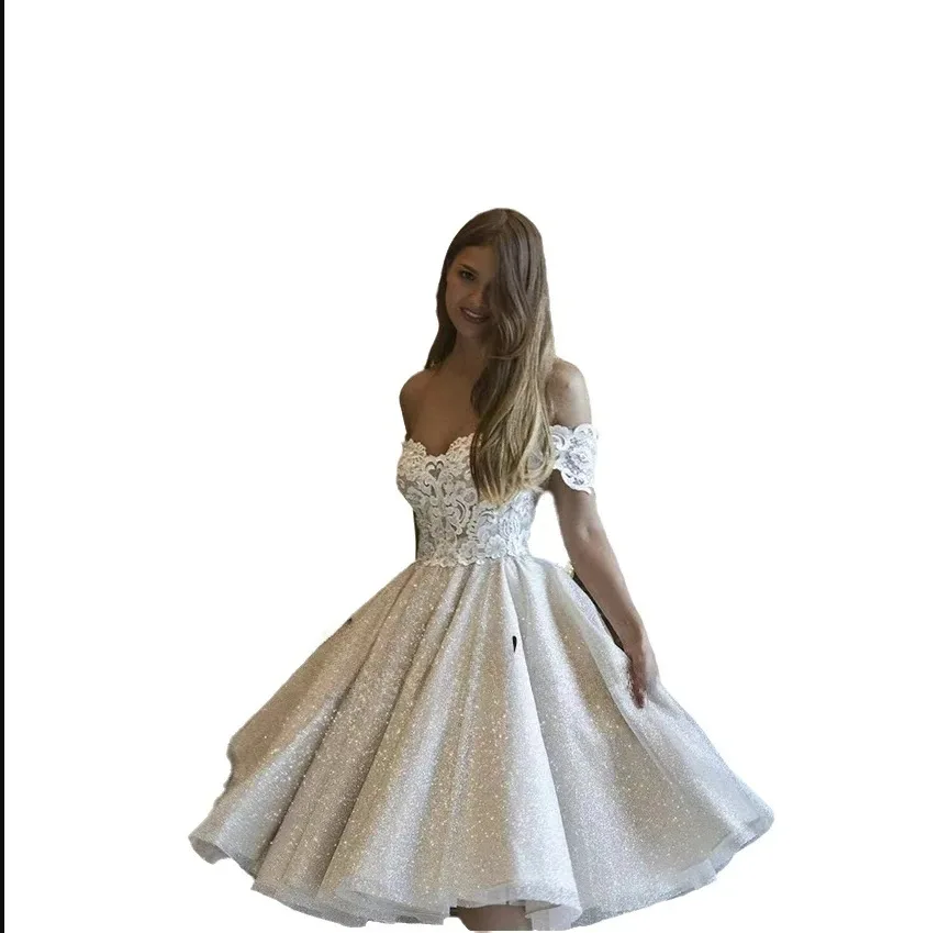 

2026 New Lace Slimming Fashion Bridal Medium to Long Wedding Dress Gift