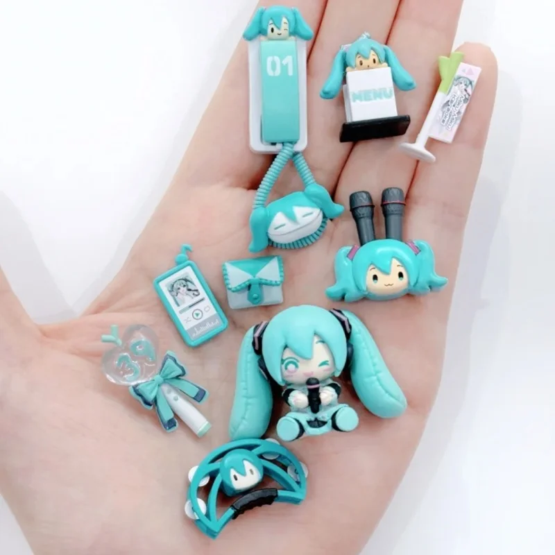 ของเล่นโมเดล Hatsune Miku ชุด Night Sky Story และห้องคาราโอเกะ แบบสุ่ม น่ารัก สไตล์อนิเมะ ของสะสม ของขวัญคริสต์มาส