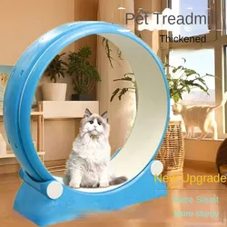 New Cat Treadmill Silent Scroll Wheel Cat Exercise Fitness Toys Roller Pet Treadmill Pet Scratch Toy Cat Scratchers